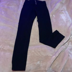 back high rise pants